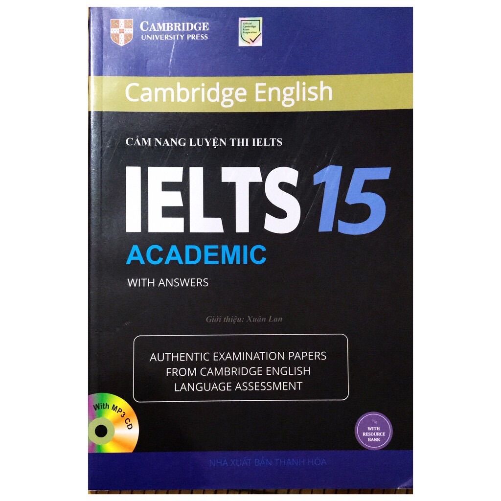 Sách - cẩm nang luyện thi ielts 15