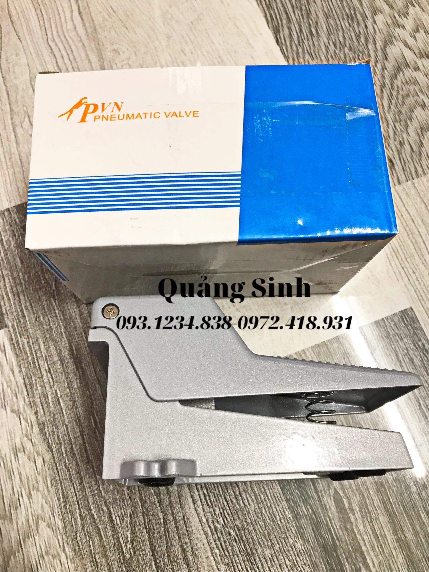 Bàn Đạp Chân Khí Nén PVN 4F210-08 (Cóc Đạp Hơi 3/2, Ren 13mm)