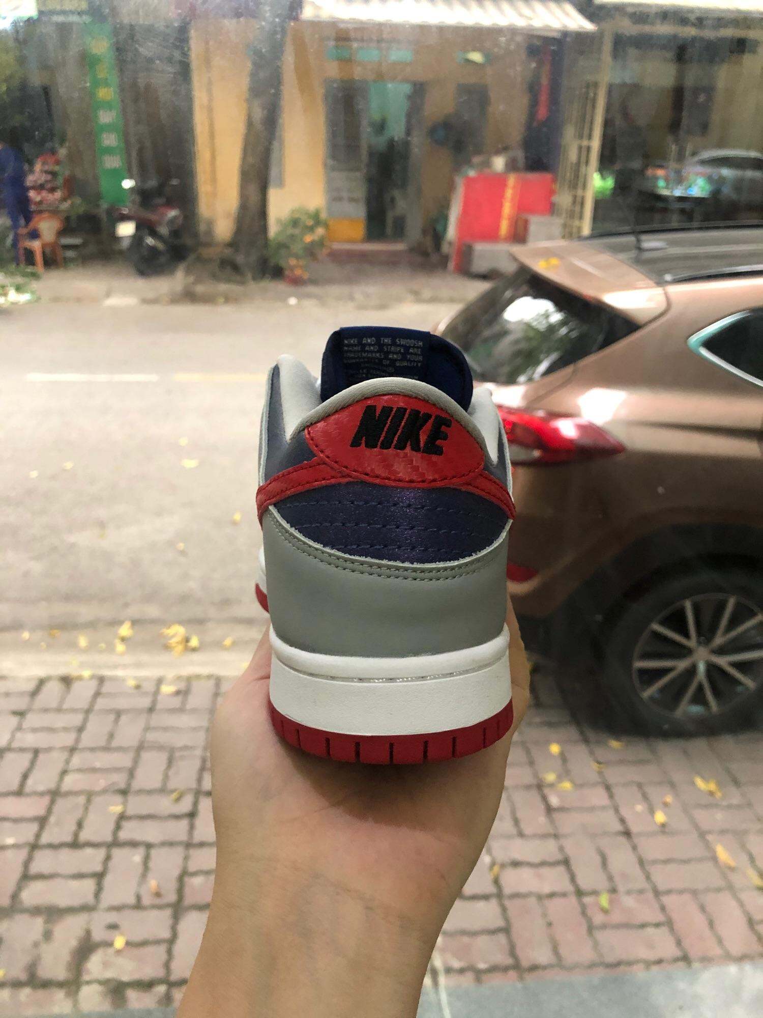 Giày thể thao Nike Sb dunk xám đỏ (40-43)