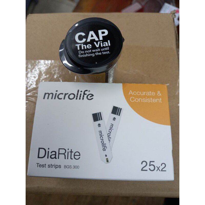 Que thử đường huyết Microlife 25 que