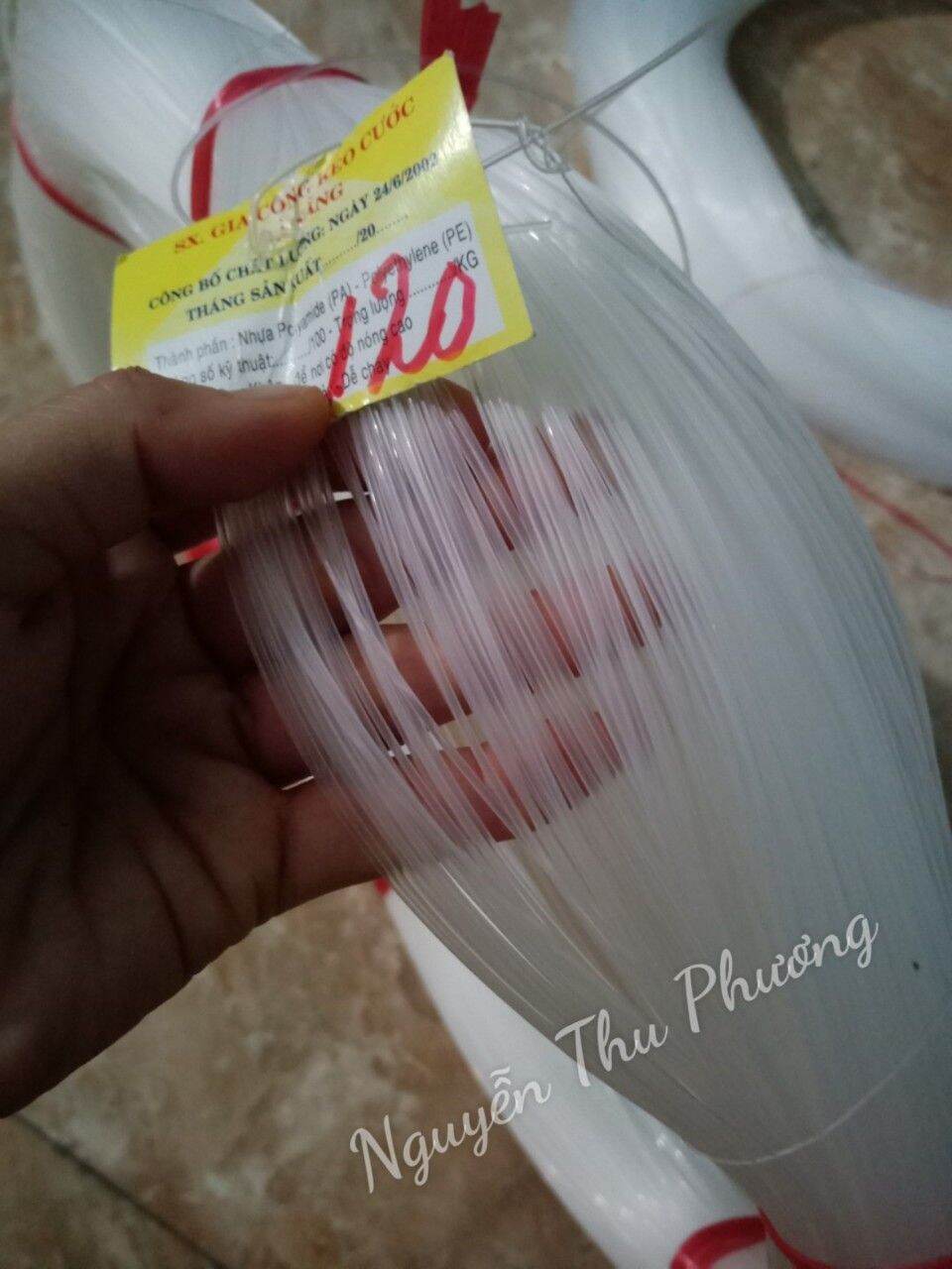 Cước đúc loại 1ly+1,2ly, cước giàn leo, dây thả diều