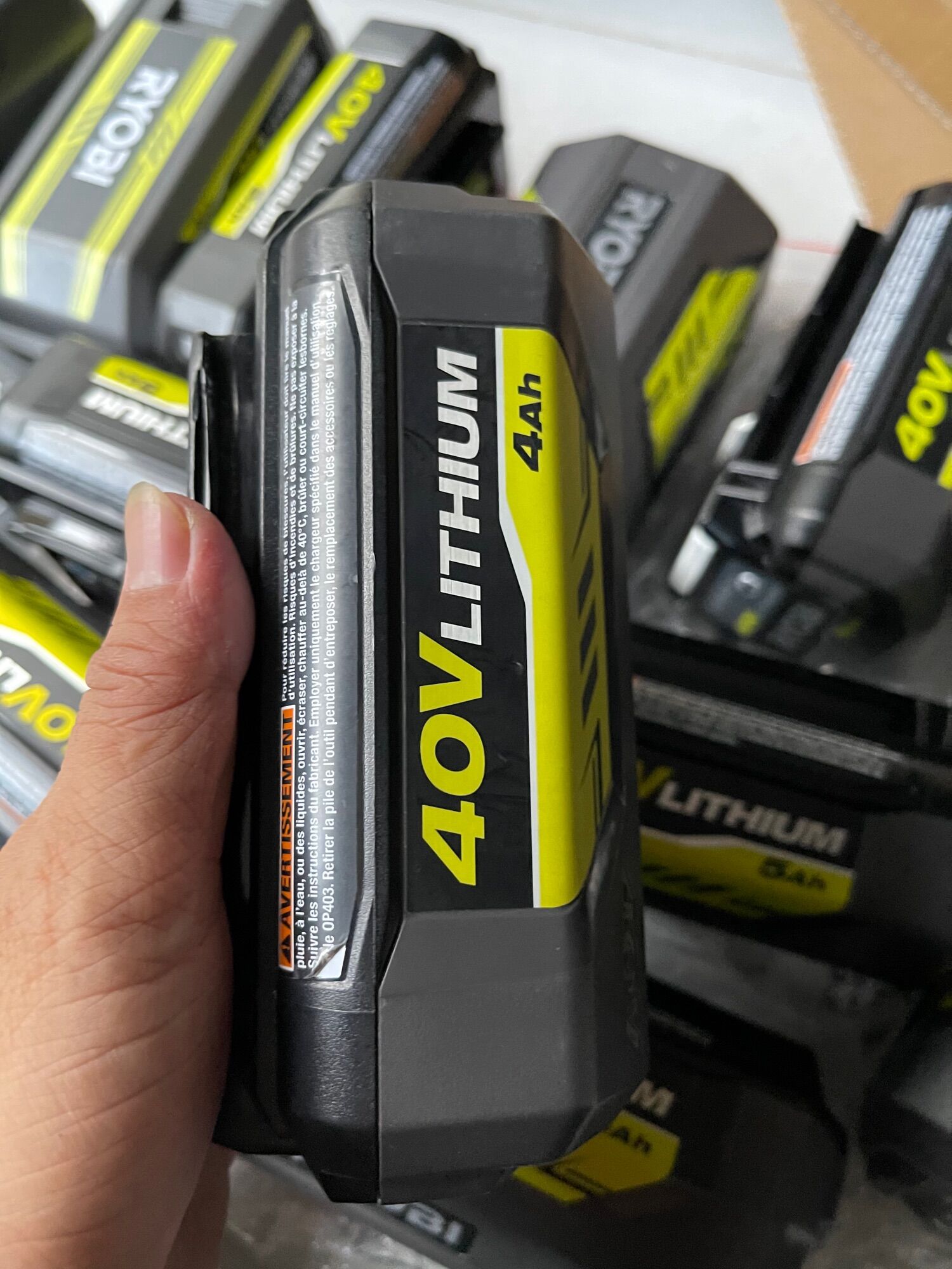 Pin ryobi 40v , ryobi 36v 4Ah