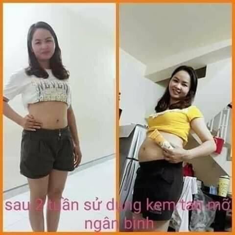 Kem tan mỡ , đánh tan mỡ bụng, bắp chân , bắp tay, mông , đùi...