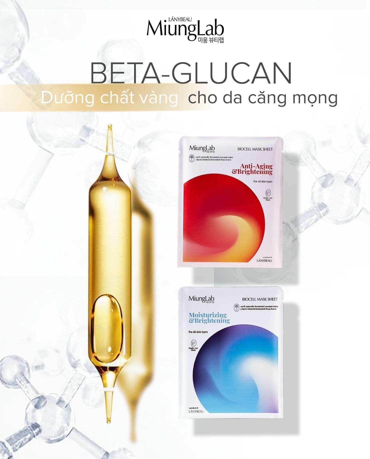 [Hcm]Mặt Nạ Miung Lab Được Làm Từ 100% Nước Dừa Tươi Nguyên Chất Theo Công Nghệ Biocell Hàn Quốc.