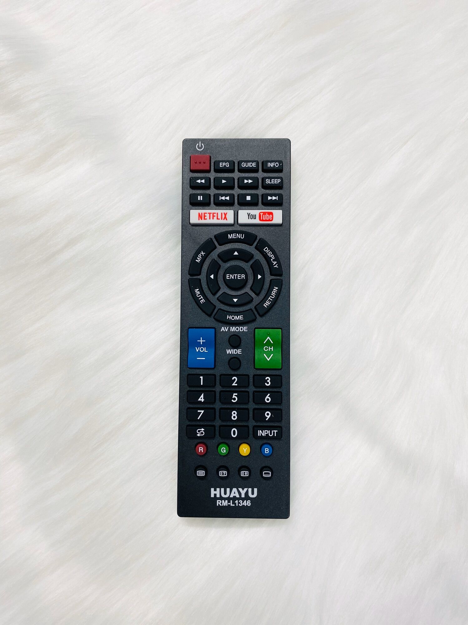 [HCM]REMOTE ĐIỀU KHIỂN TIVI SHARP SMART HUAYU RM- L1346