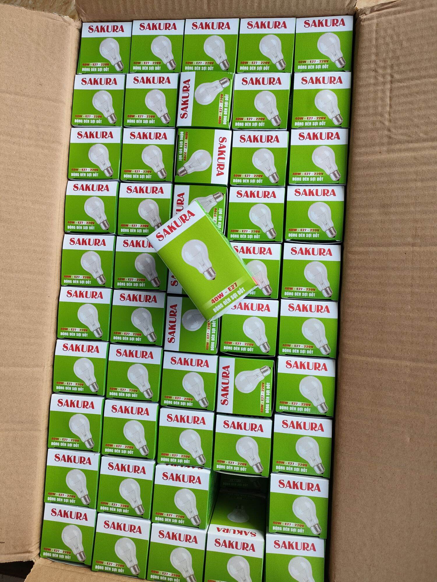 Bóng đèn sợi đốt Sakura 40w~60w