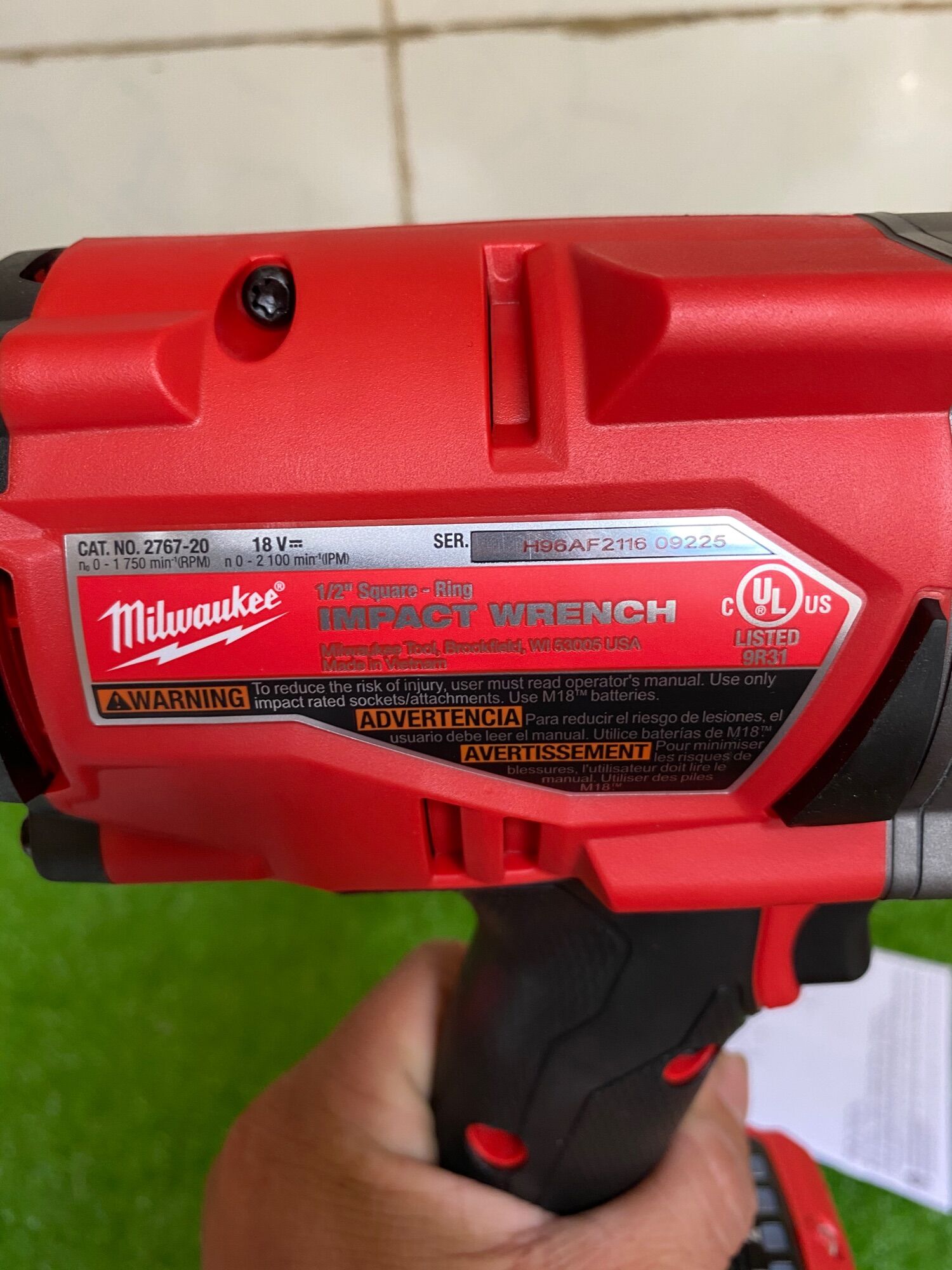 [HCM]Thân máy bulong milwaukee 2767