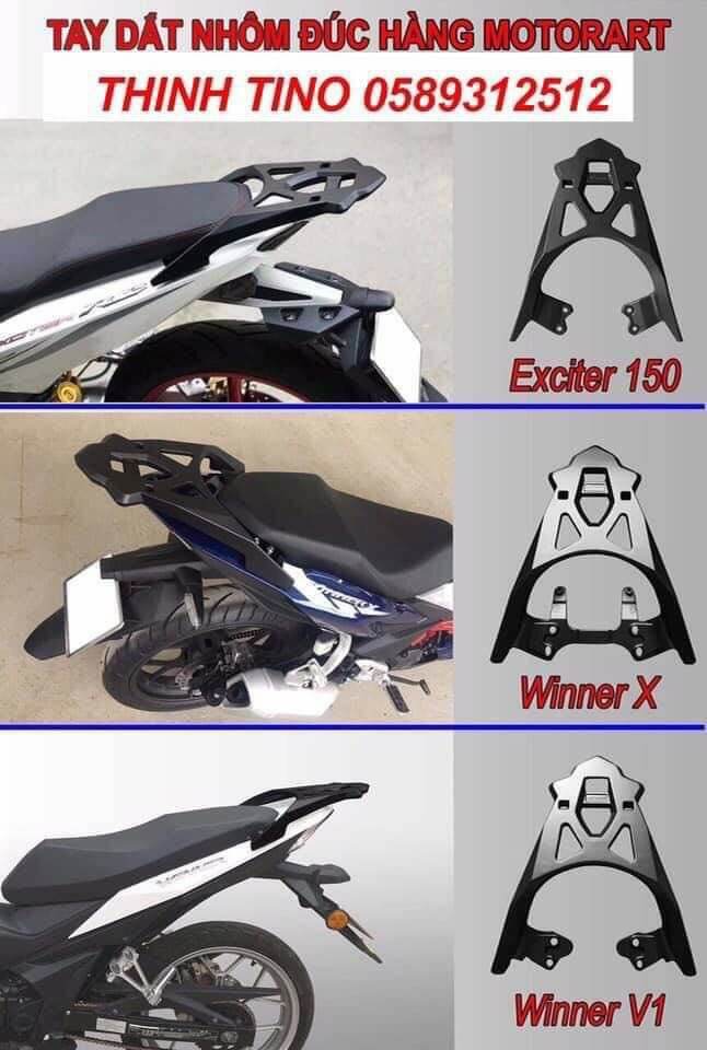 [HCM]Tay dắt nhôm đúc nguyên khối hàng chính hãng Cty dành cho xe Winner V1