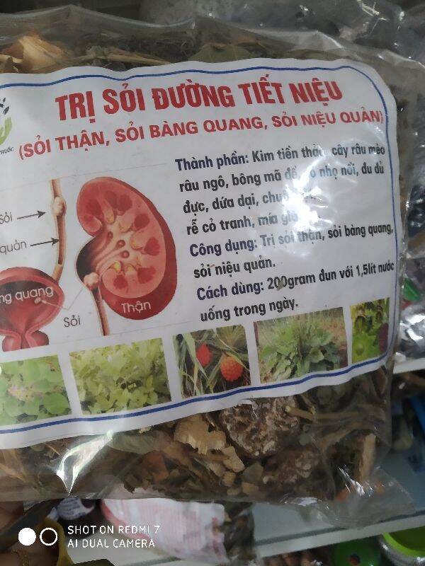 Combo 3kg thuoc tri sỏi đường tiết niệu