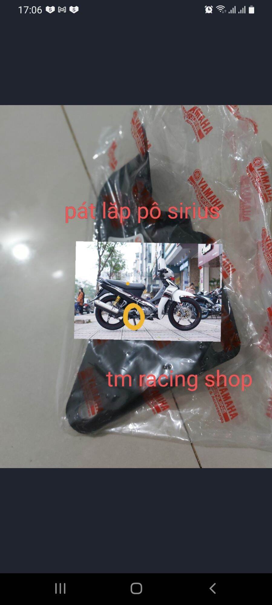 pát pô sirius 110