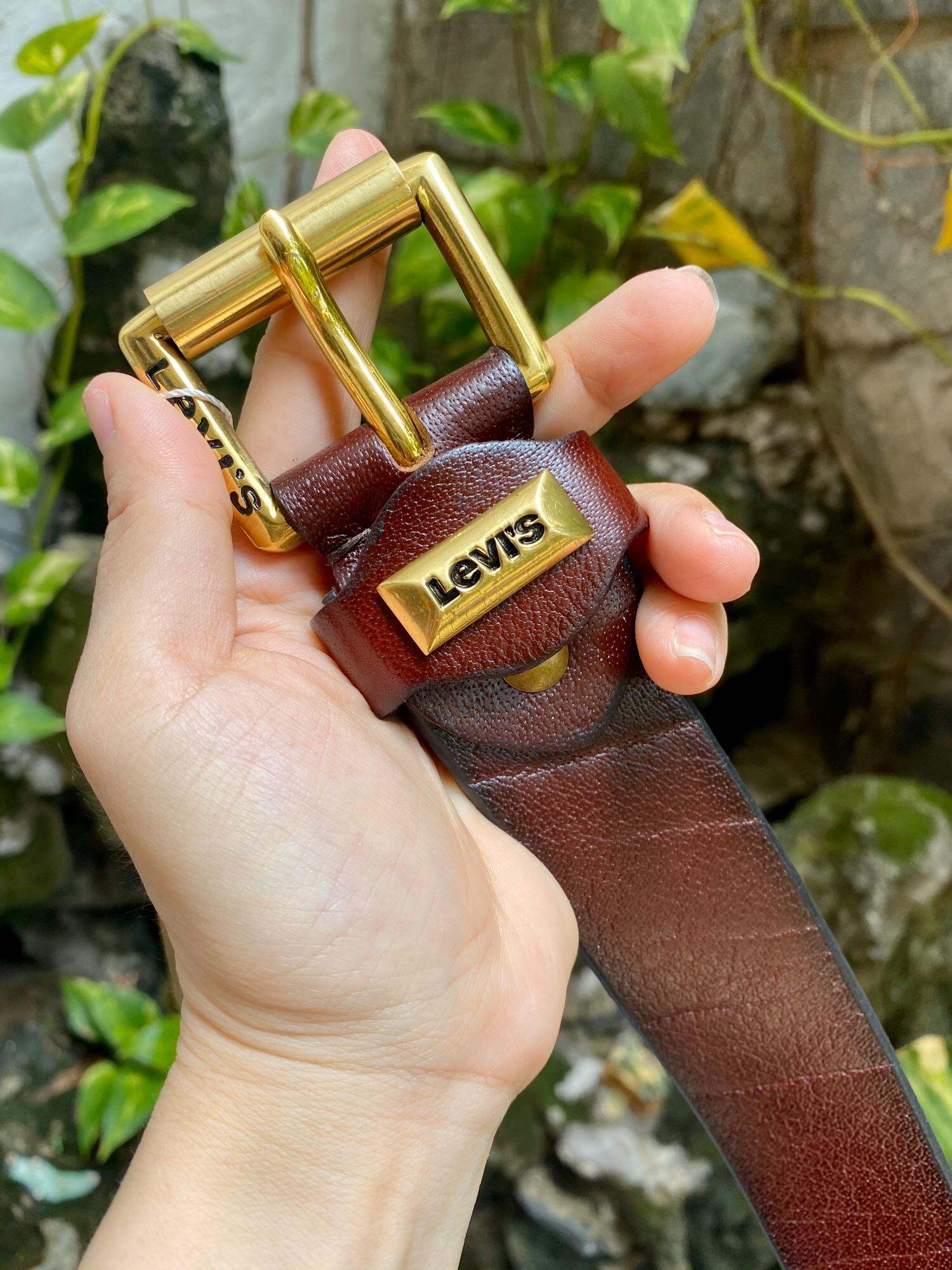 Dây thắt lưng/ dây nịt da nam M67 hiệu Levis