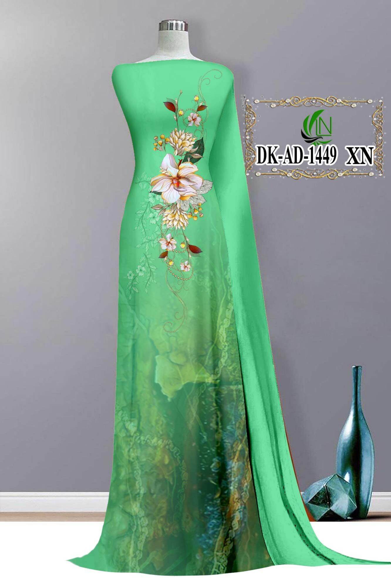 [HCM]Vải Áo Dài 3D Bộ