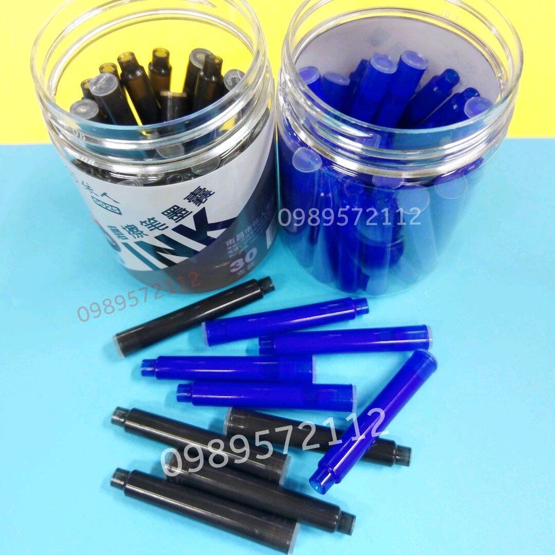 ống mực tẩy xóa được cho bút máy (dọ 30 ống)