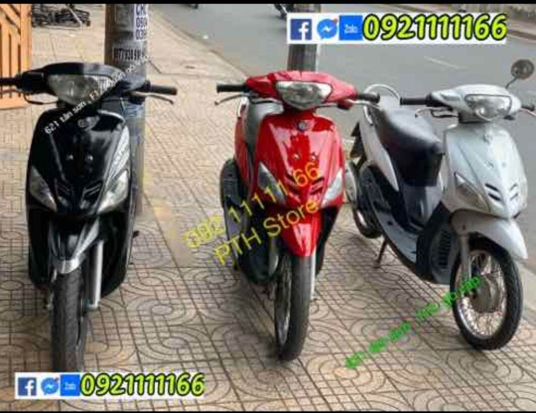 dàn áo Yamaha Mio nhỏ đủ màu