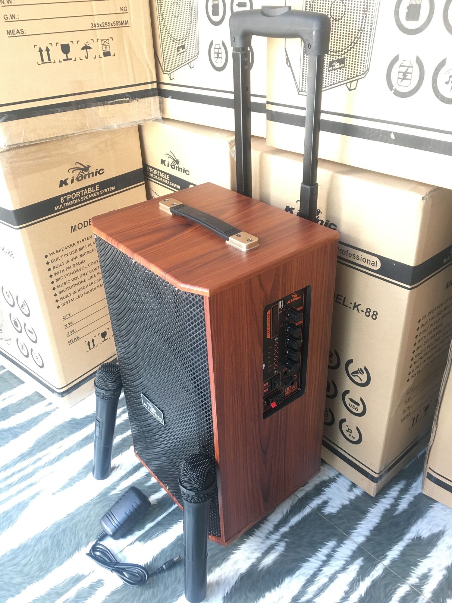 Loa kéo kiomic 2 tấc K88