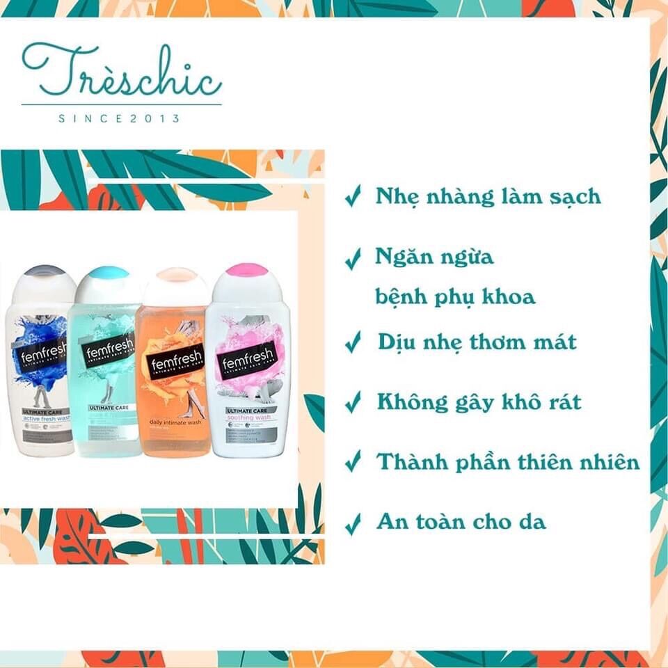 NƯỚC RỬA PHỤ KHOA FEMFRESH