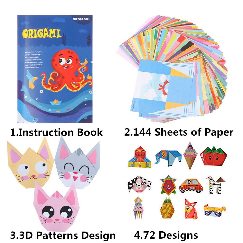 Bộ đồ chơi gấp giấy 3D