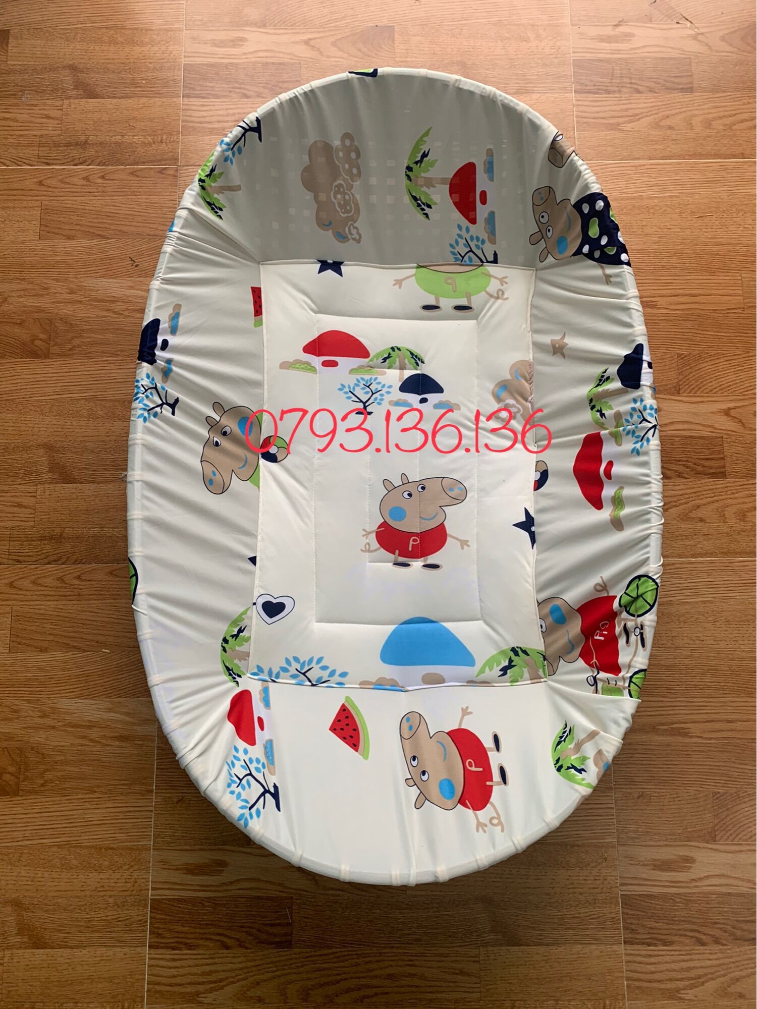 💥Nôi tre nằmg võng💥Size 1mx65 {tặng vòng dâu tằm}(không kèm bọc)