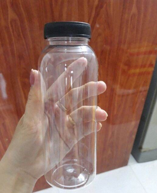 Chai nhựa miệng rộng 330ml - set 5 chai