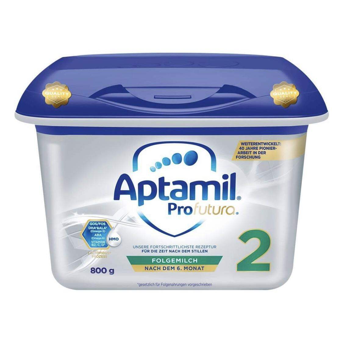 Sữa Aptamil bạc lùn số 2 - hàng Đức