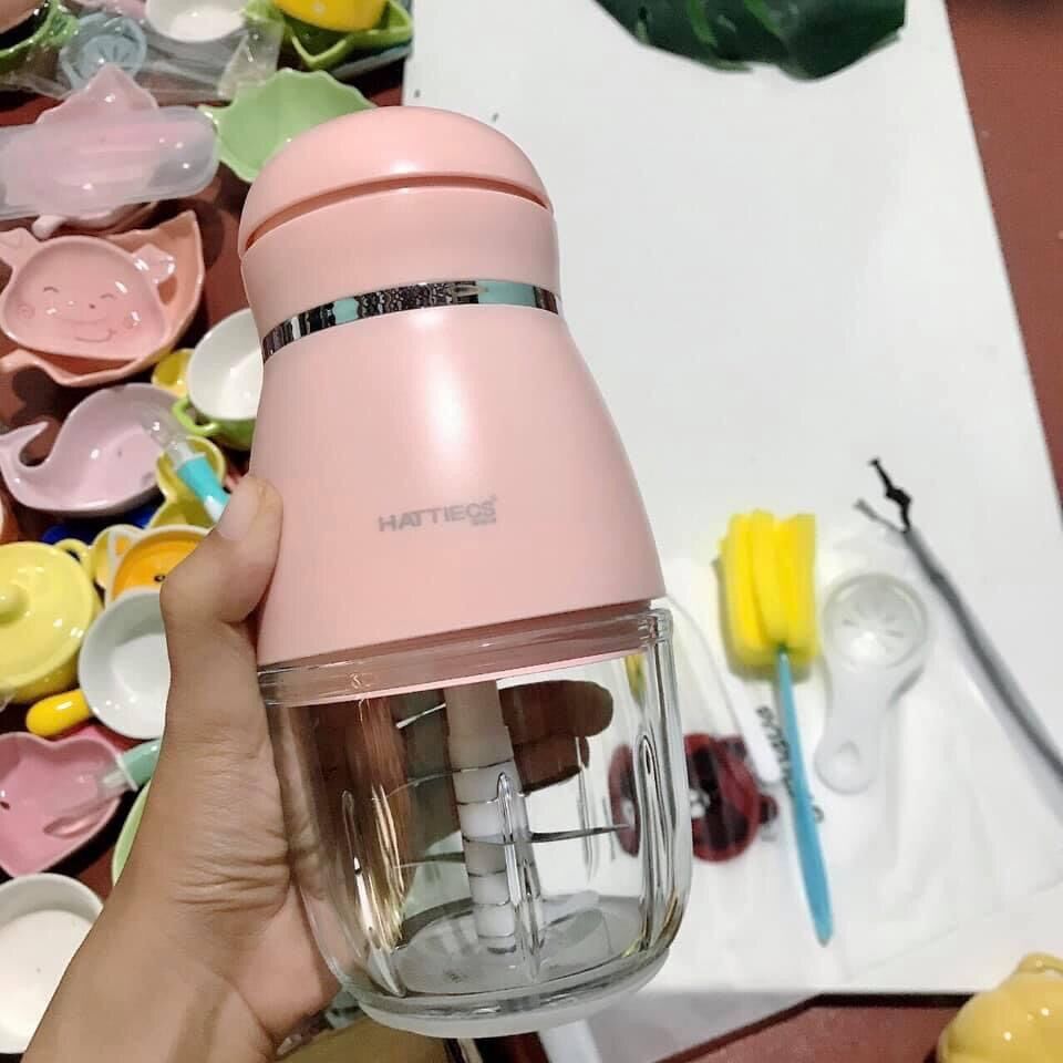 [ HATTIECS] Máy xay cầm tay HATTIECS (6 lưỡi)