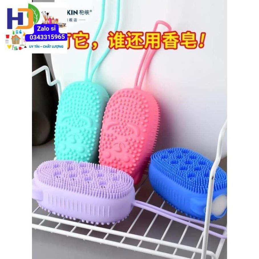 BÔNG TẮM SILICON TẠO BỌT
