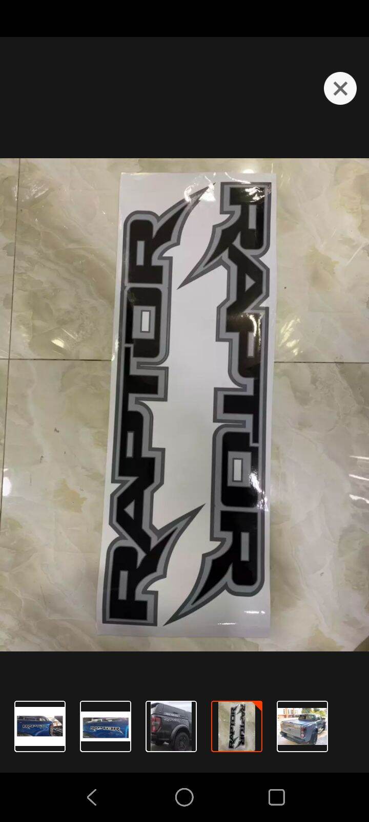 Tem dán raptortem dán xe ranger