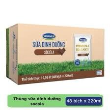 Sữa Tươi Vinamilk bịch 220ml ( Thùng 48 Bịch ) (FREESHIP)