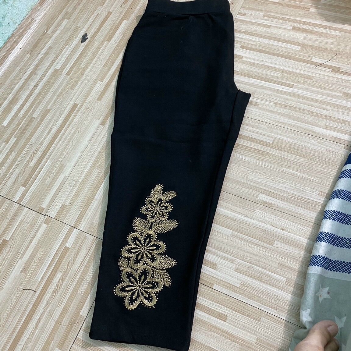 Quần lửng ka ki thun thiêu 50-75 kí