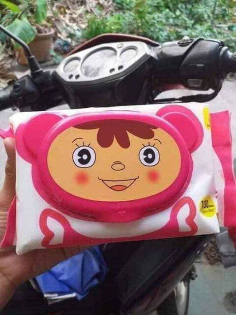 KHĂN ƯỚT DOREMI GÓI LỚN KHÔNG MÙI 100GR