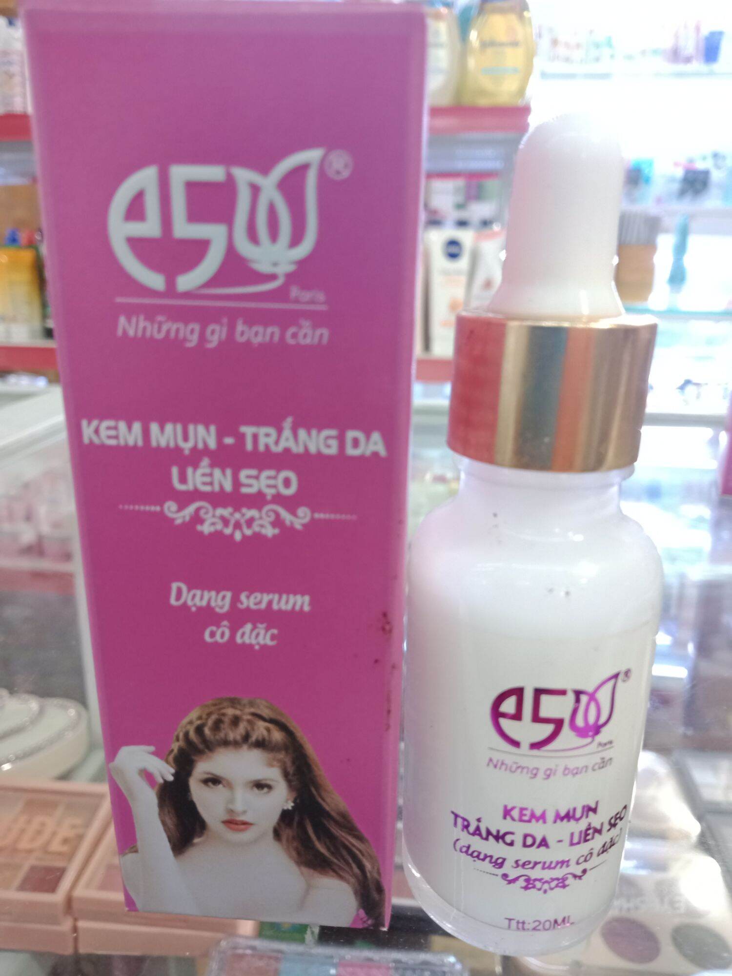 [HCM]Serum Mụn Trắng Da Liền Sẹo E5 20ml