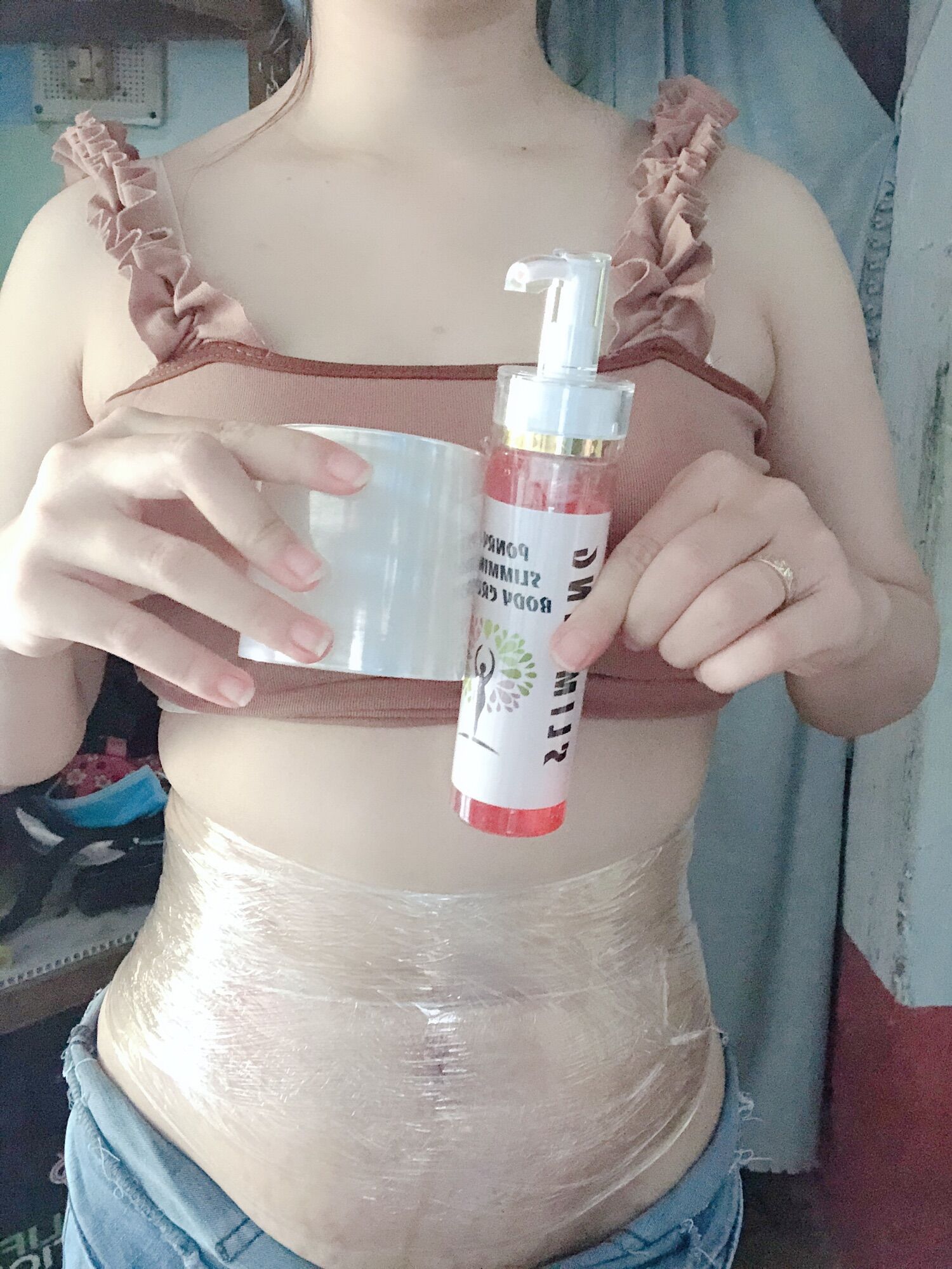 Gell Tan mỡ Ponry ( tặng kèm cuôn + thước do )