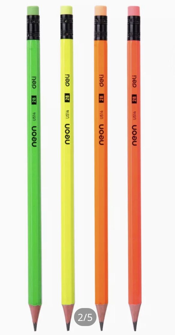 Bút chì lục giác 2b deli U51400