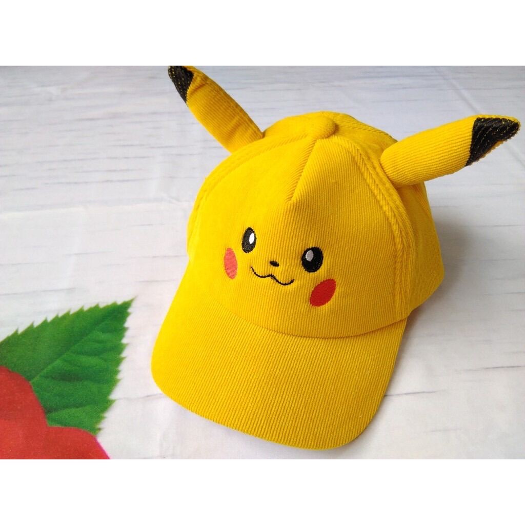HCMNón Kết Pikachu Có Tai Cute Cho Bé 1T Đến 5T