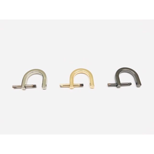 Set 2 chiếc Khoen D cao cấp có chốt tháo dời 1.5cm