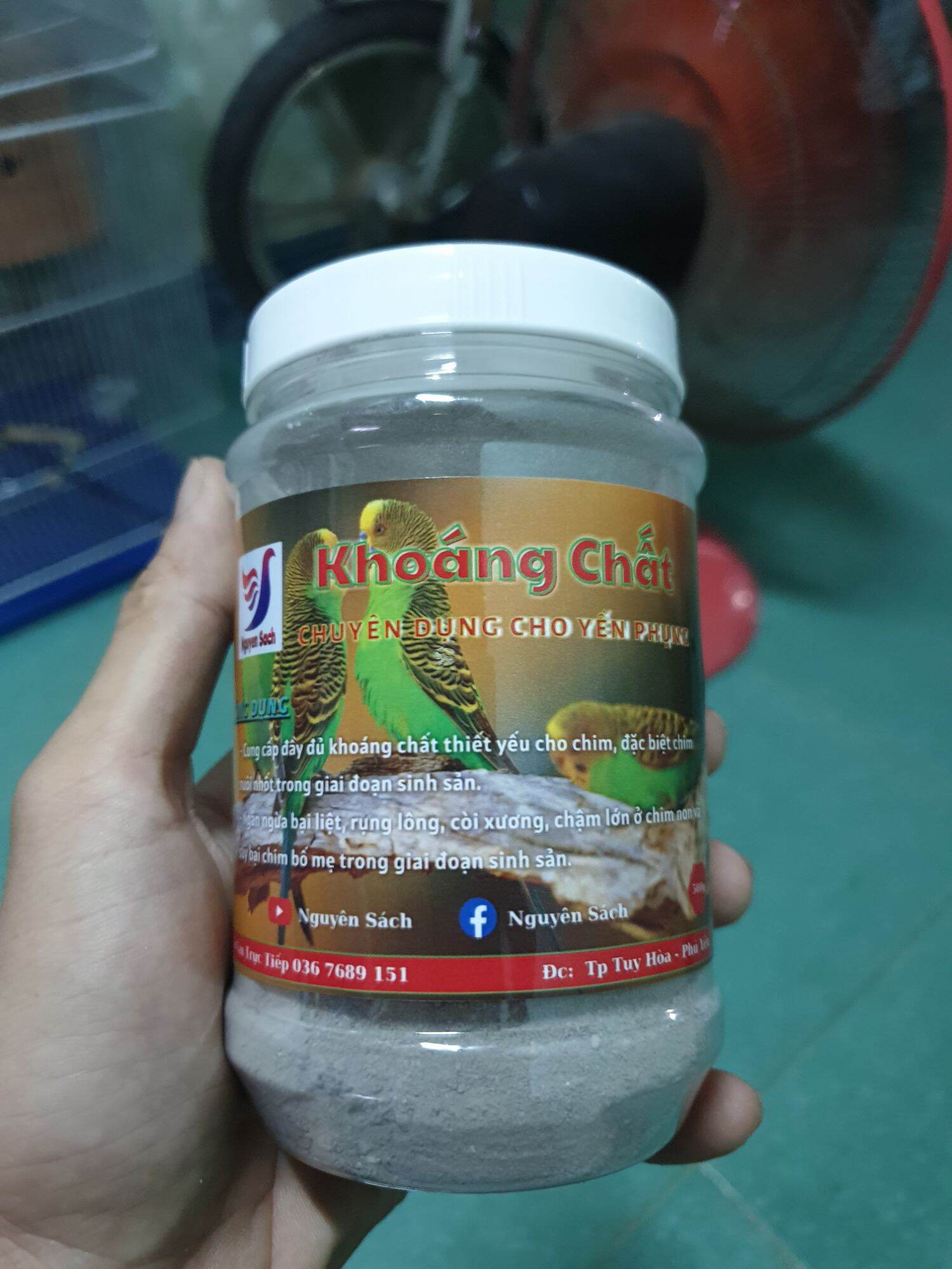 Khoáng chuyên dụng cho chim yến phụng sinh sản hũ 500g