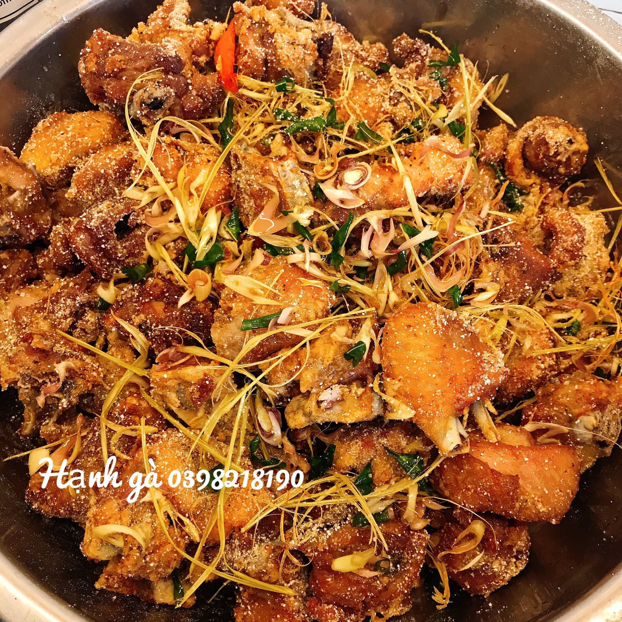 Bột rang muối (muối rang gà) chuẩn vị nhà làm 250gr