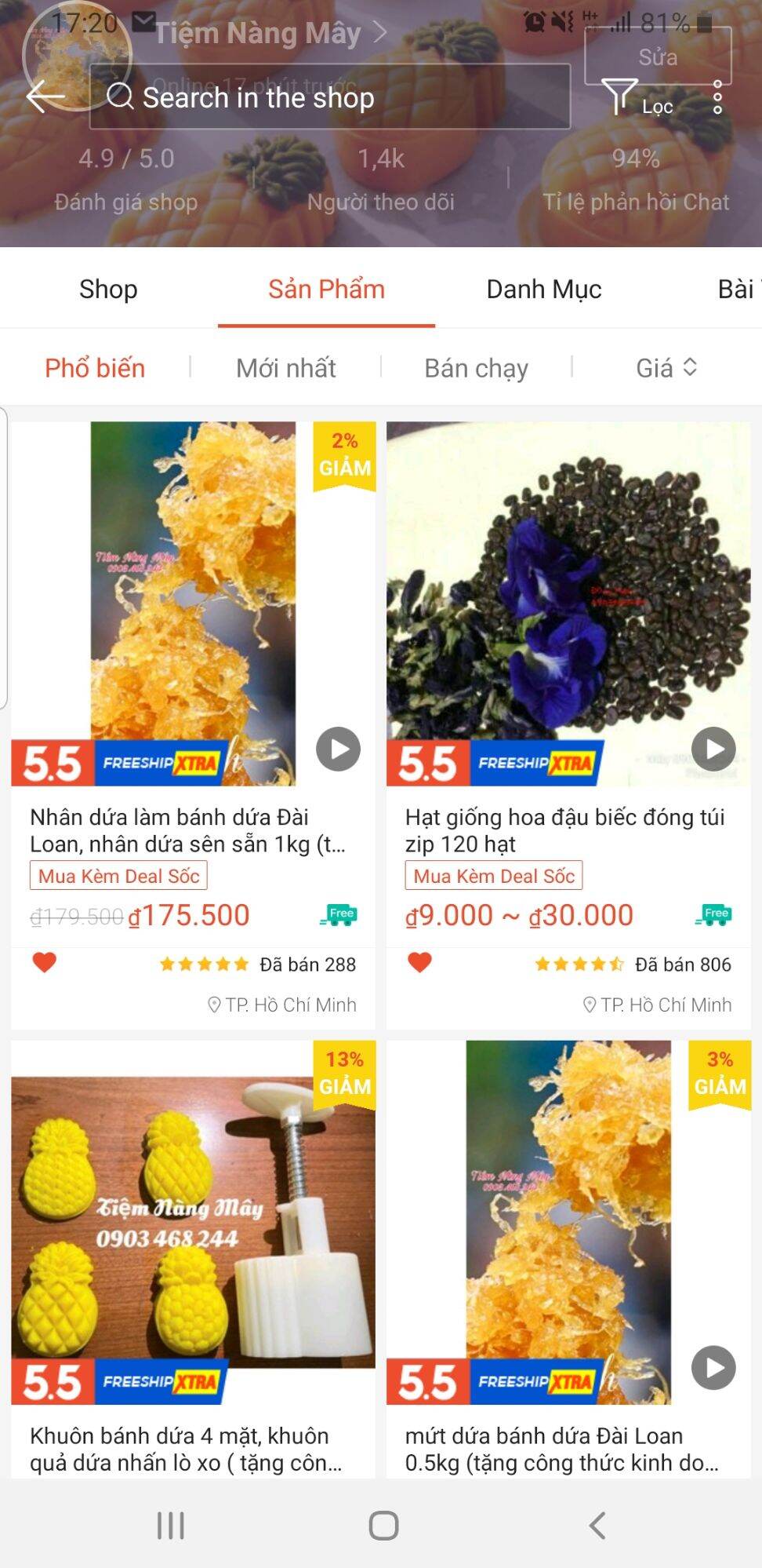 [HCM]Hạt Giống Hoa Đậu Biếc Đóng Túi Zip 120 Hạt
