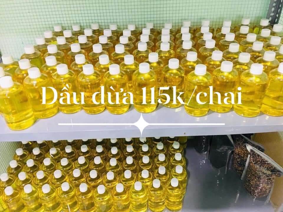 dầu dừa nhà nấu thủ công 500ml