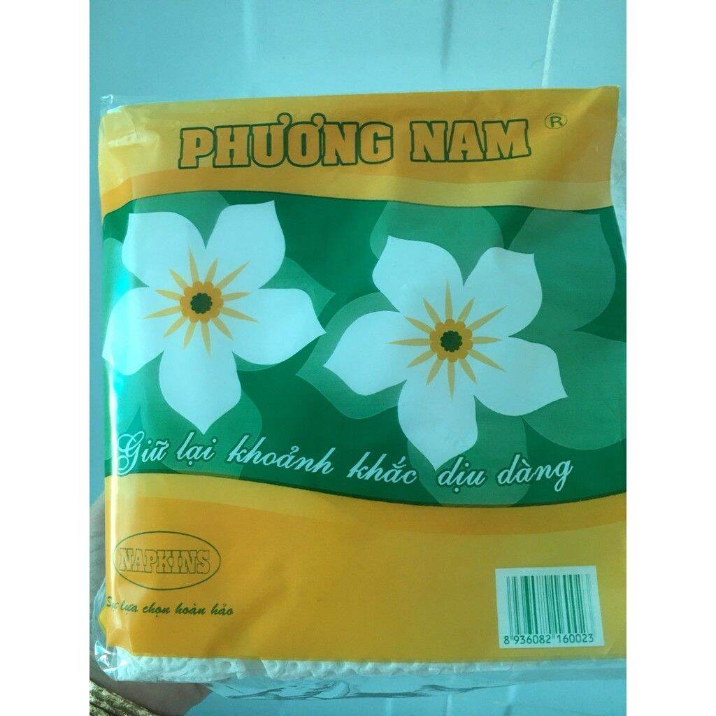 COMBO 10 GÓI KHĂN GIẤY VUÔNG HOA MAI