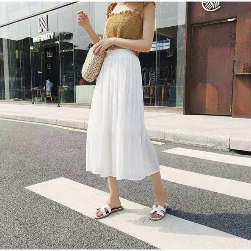 [HCM]CHÂN VÁY VOAN DẬP LY