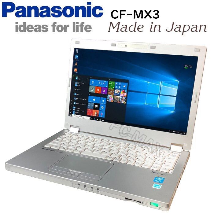 [Trả góp 0%]Laptop Panasonic CF-MX3 Core i5-4200u 4gb Ram128gb SSD 12.5inch Full HD siêu nhẹ