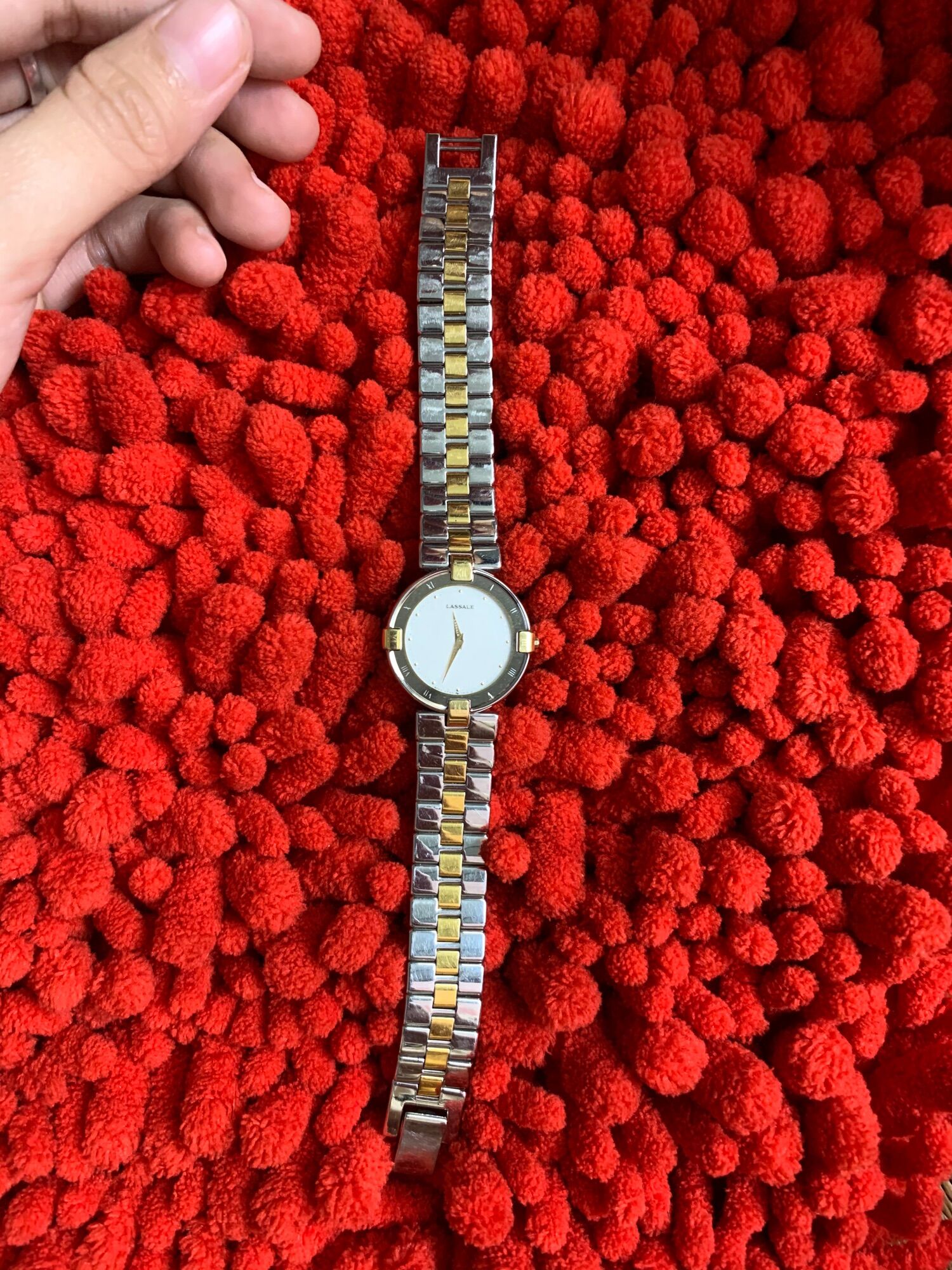 Đồng hồ nữ Seiko Lassale máy mỏng hàng si