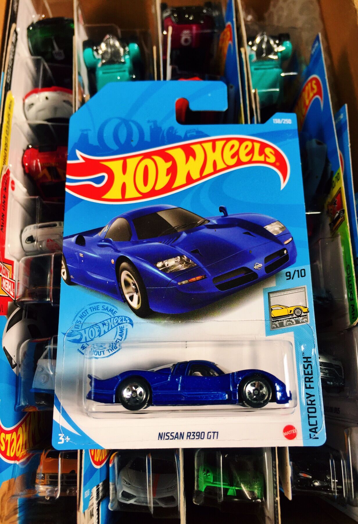Hot Wheels Nissan R390 GT1 – 1:64 Scale Die Cast Car, White, HW Turbo Series - View #10