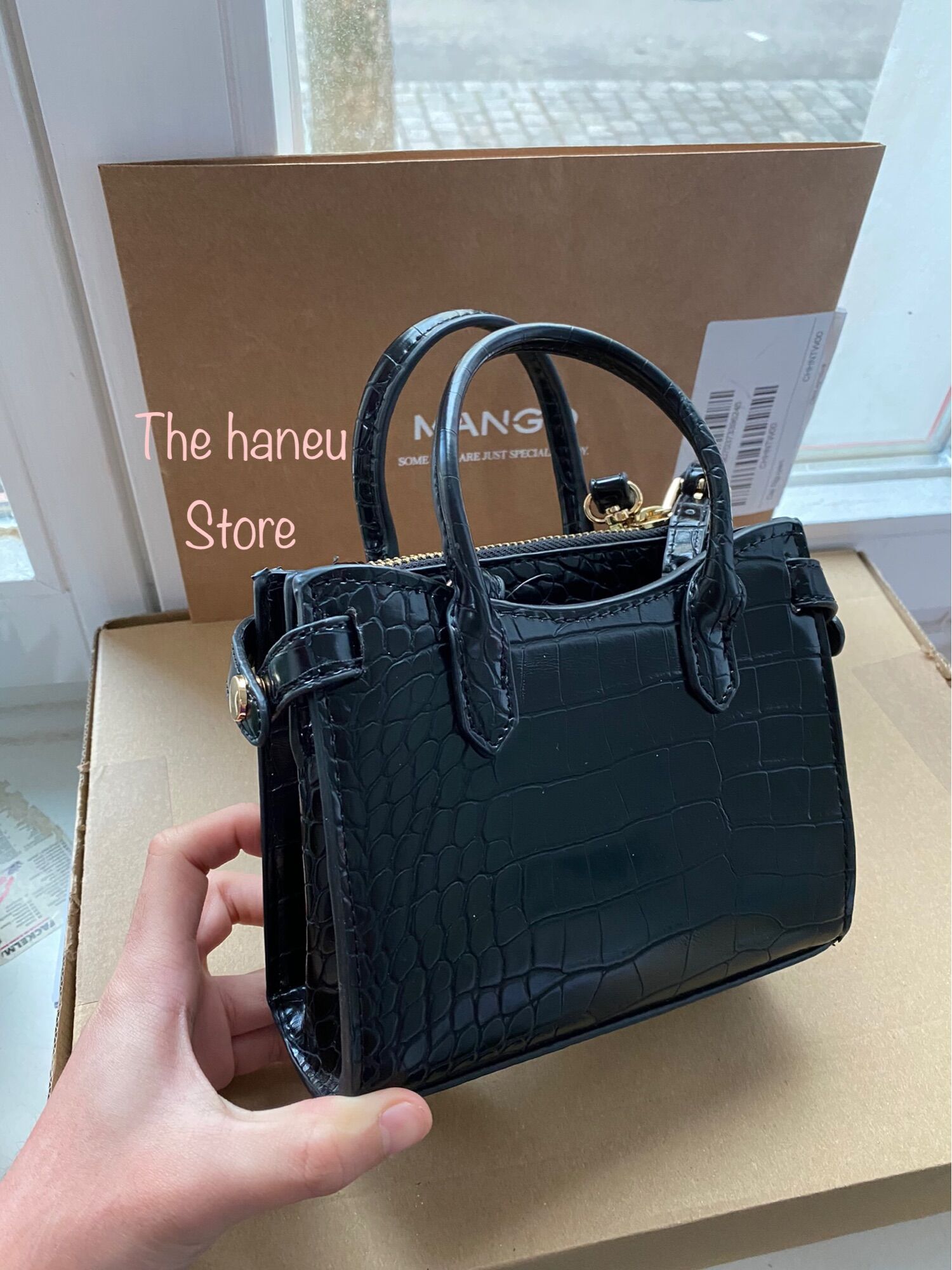 Túi Mango Auth store Đức MST 76 ( fullbill và ảnh thật)