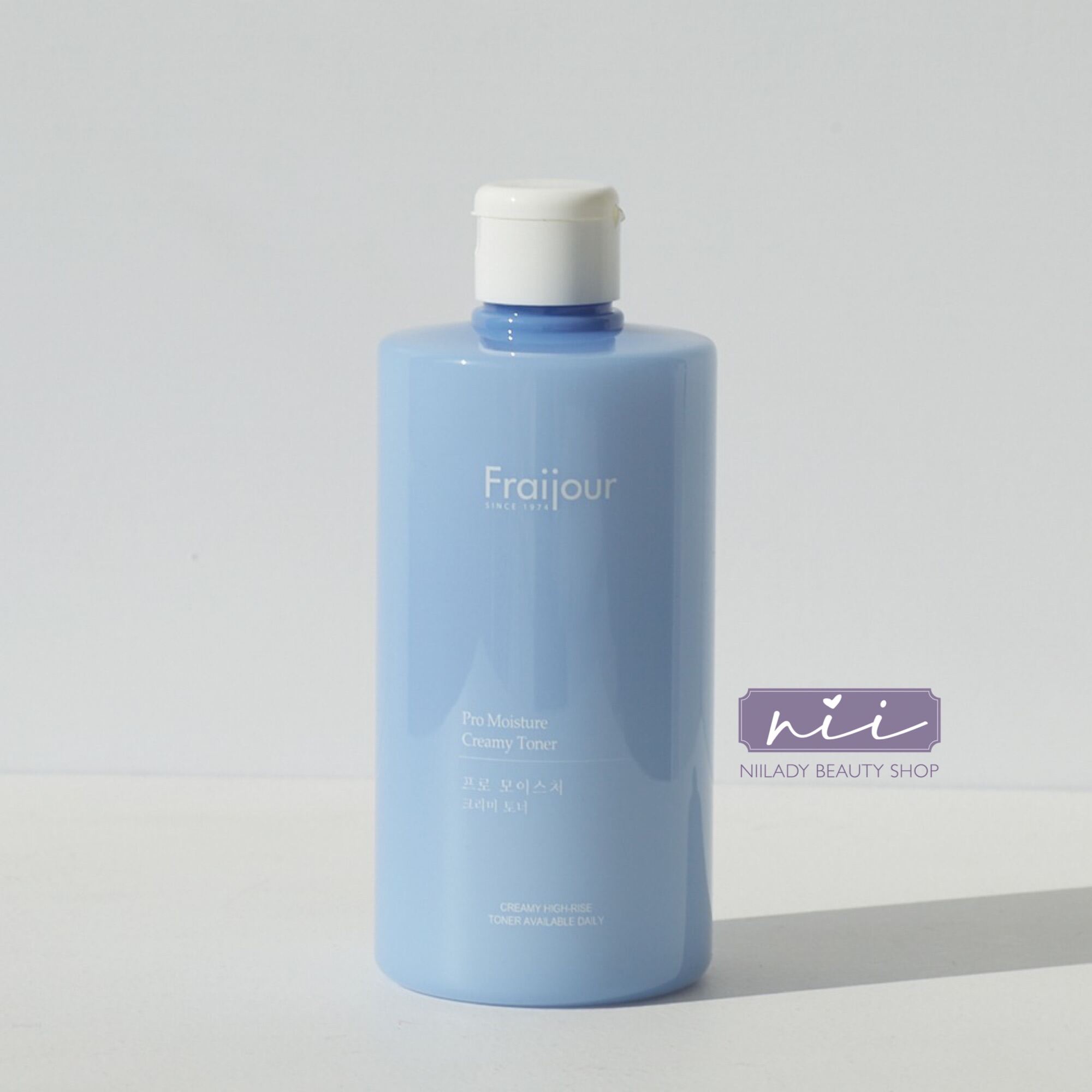 Nước cân bằng Fraijour Pro Moisture Creamy Toner 500ml (Xanh dương)