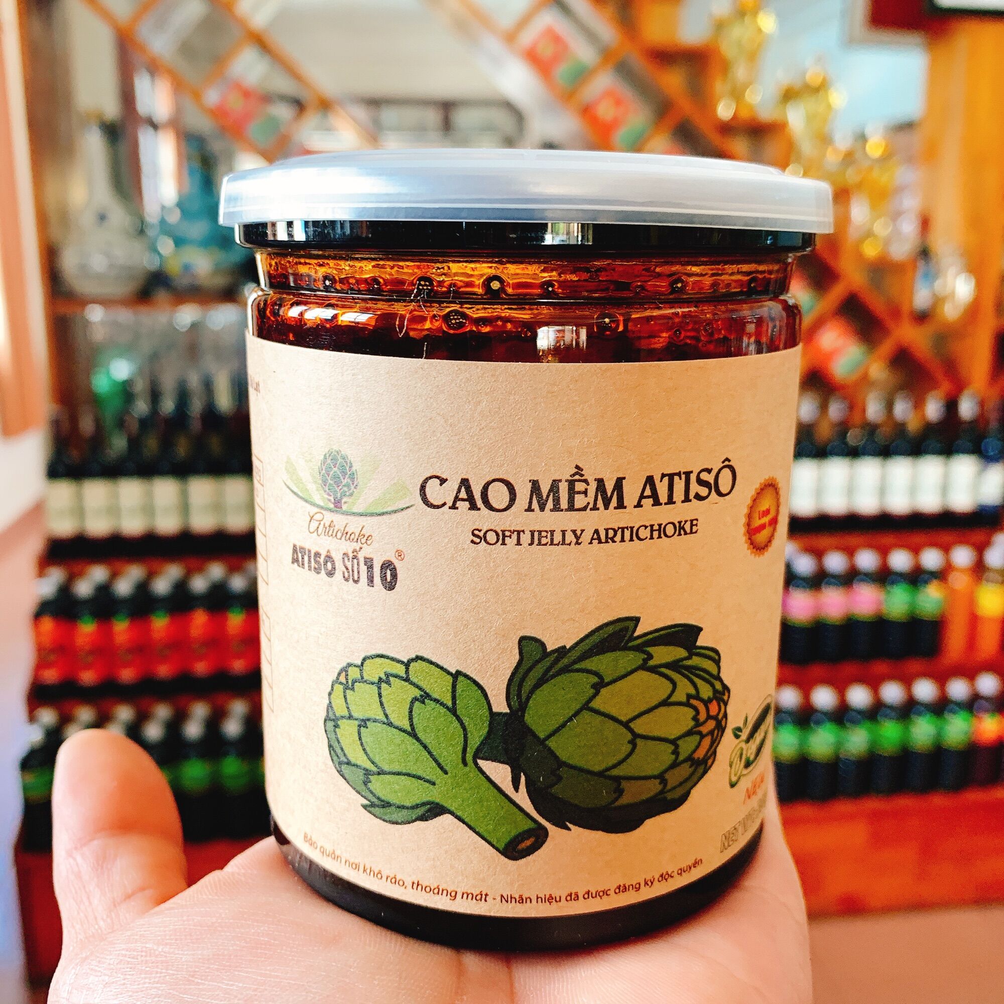 Cao atiso đà lạt DLFresh cao mềm atiso hũ 500g