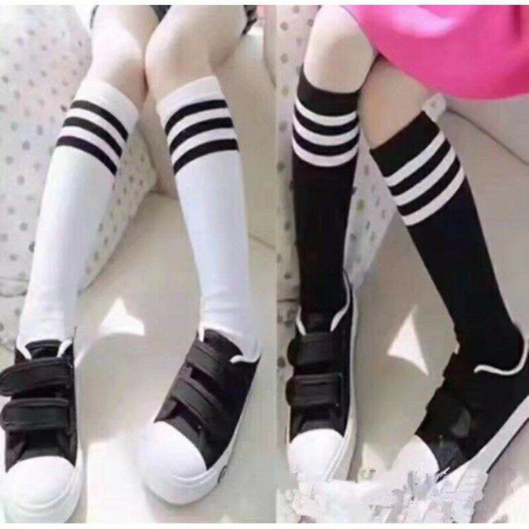 Tất trẻ em cổ sọc hàn quốc