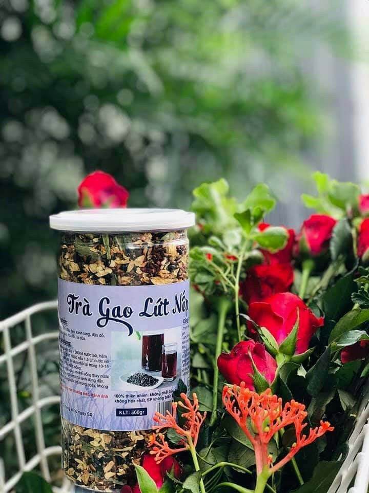 TRÀ GẠO LỨT NẾP CẨM HỦ 500GR