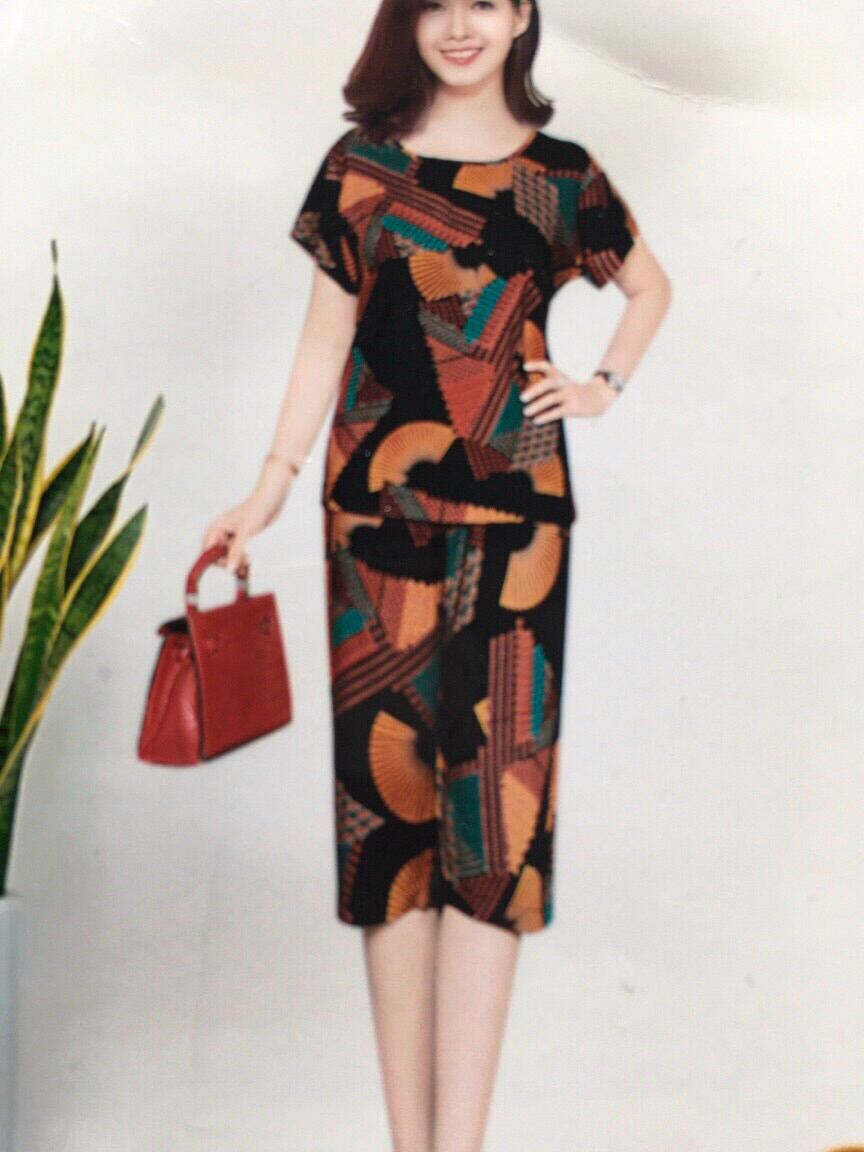 [HCM]Bộ tôn lửng nhung thái (size 40-75kg
